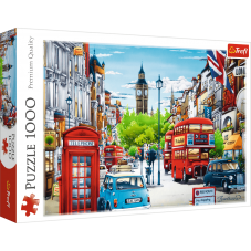Puzzle 1000 - Ulica Londynu