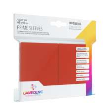 Gamegenic: Prime CCG Sleeves (66x91 mm) - Red