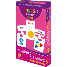 ENGLISH WORDS - NUMBERS & SHAPES + Gratis...