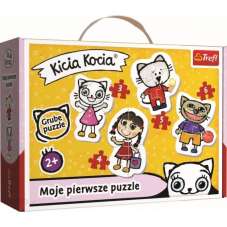 Puzzle Baby Classic - Wesoła Kicia Kocia
