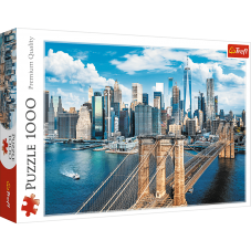 Puzzle 1000 Most Brookliński, Nowy Jork