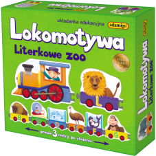 Lokomotywa - Literkowe zoo + Gratis Audiobook...