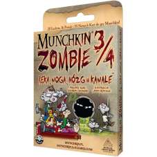 Munchkin Zombie 3/4 - Ręka, noga, mózg w kanale
